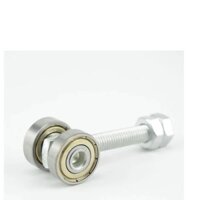 Đường ray cửa trượt Pulley Track C30, bánh xe treo cửa trượt, đường ray chịu lực, bánh xe treo cửa nặng SA4V