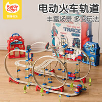 Đường ray xe lửa điện nhỏ, mô hình trượt cho bé trai từ 3 đến 6 tuổi, đồ chơi đường sắt cao tốc bán chạy năm 2025