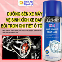 Dưỡng Sên Xe Máy O'Tech BX-5 (450ml) Rửa Sên Xe Máy - Bôi Trơn Chi Tiết Cơ Khí - Vệ Sinh Nhông Xích Xe Đạp [VuaChamXe]