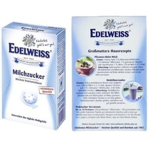 Đường sữa chống táo bón Edelweiss 500g