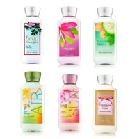 Dưỡng thể Bath & Body Works 236ml-Champagne Toast/Sun Golden Magnolia/Air Pear Blossom/Plumeria/Cucumber Melon/Hello Bea