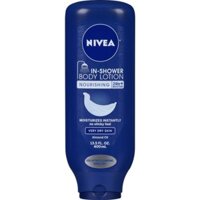 Dưỡng thể cho da khô dùng khi tắm NIVEA In-Shower Nourishing Body Lotion 400ml (Mỹ)