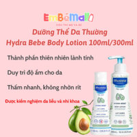 Dưỡng Thể Da Thường Cho Bé Mustela Hydra Bebe Body Lotion 100ml/300ml