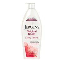 Dưỡng thể dành cho da khô Jergens Original Scent Dry Skin Body Moisturizer chiết xuất hạnh nhân & cherry 621ml (Mỹ)