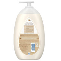 Dưỡng thể giữ ẩm da cho trẻ Johnson's Skin Nourish Moisturizing Baby Lotion with Vanilla & Oat Scents 500ml/800ml (Mỹ)
