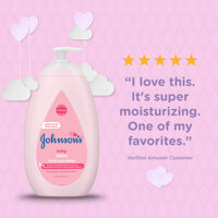 Dưỡng thể giữ ẩm da cho trẻ nhỏ Johnson's Baby Moisturizing Lotion 300ml/500ml/553ml/800ml (Mỹ)