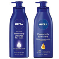 Dưỡng thể giữ ẩm da NIVEA Essentially Enriched Body Lotion for Dry Skin 500ml (Mỹ)