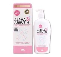 Dưỡng thể kích trắng da PERFECT SKIN LADY Alpha Arbutin 3 Plus+ Collagen Lotion 500mL