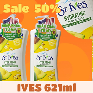 Dưỡng thể lúa mạch và bơ St.Ives 621ml