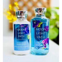 DỮƠNG THỂ MOON LIGHT PATH - LOTION và SỮA TẮM BBW/ HÀNG MỸ BAY AIR