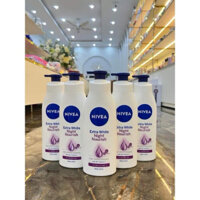 Dưỡng Thể Nevia chai tím vòi ban đêm