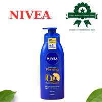 Dưỡng thể Nivea Body Lotion Firming Q10 Plus Vitamin C dry skin 400ml.