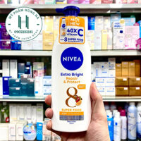 Dưỡng thể Nivea, sữa dưỡng trắng da toàn thân, chống nắng Nivea Extra White Repair & Protect Body Lotion SPF30 PA 350ml