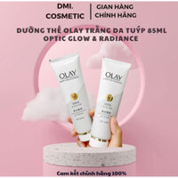 Dưỡng thể olay trắng da tuýp 85ml optic Glow & Radiance