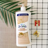 @Dưỡng thể St.Ives Nourish & Soothe Oatmeal & Shea Butter Body Lotion 621ml