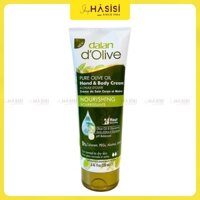 Dưỡng Thể Tay Và Body DALAN - D'Olive Pure Olive Oil Hand & Body Cream 250ml