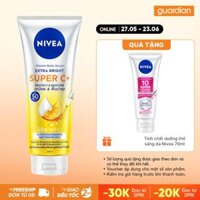 Dưỡng Thể Tinh Chất Vitamin C Hỗ Trợ Sáng Da Spf50 Nivea 300Ml