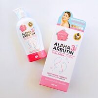 Dưỡng thể trắng da Alpha 3 Arbutin Collagen Thái Lan 500ml