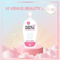 Dưỡng Thể Trắng Da Alpha Arbutin Collagen Lotion VENUS WHITE Thái Lan 500ml