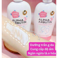 DƯỠNG THỂ TRẮNG DA ALPHA ARBUTIN 500ml