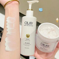 Dưỡng Thể Trắng Da Olay Body Cellscience Super Bright Whitening - Bản Trung 260gr / 90gr
