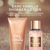 Dưỡng thể Victoria's Secret Bare Vanilla Shimmer Lotion Combo