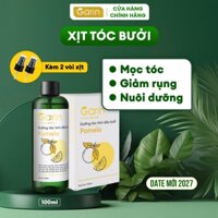 Dưỡng tóc tinh dầu bưởi pomelo xịt mọc tóc GARIN 100ml giảm rụng kích mọc tóc nhanh dài chắc khỏe
