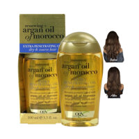Dưỡng Tóc‎ OGX Biotin Argan Oil Of Morocco Extra/Penetrating Oil 100ml Tinh dầu​ dưỡng​ tóc ogx (Có Hộp)
