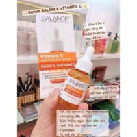 (Dưỡng trắng) 🍊🍋 Serum BALENCE vitamin C 30ml giá siêu siêu tốt 🍊