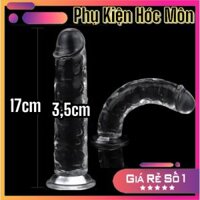 Dương vật giả silicon mềm | Eggless không bi | Dài 17cm | Đường kính 3,5cm | Co giãn tốt | Kích thích mạnh | Đồ chơi tình yêu cho nữ | Chống nước | Dễ bảo quản | Bán chạy | Uy tín | Vi Tính Hóc Môn