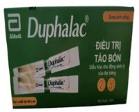 Duphalac hộp 20 gói x 15ml Abbott (mẫu mới)