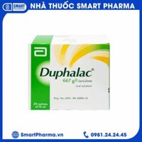Duphalac (Lactulose) điều trị táo bón hiệu quả và tăng cường lợi khuẩn ruột (20 gói x 15ml)