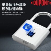 Dupont Vân Tay Khóa Thông Minh Ổ Khóa Mini Nhỏ Ổ Khóa Điện Tử Cửa Chống Trộm Khóa Vân Tay Tủ Học Sinh20241202