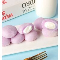 Duqi khoai môn xay nhuyễn gói mềm bánh sữa khoai môn bánh bao chiên mochi ít béo 0 thêm sucrose Sno