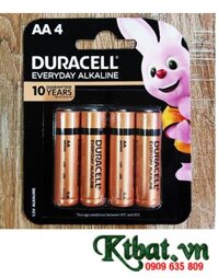 Duracell LR6-MN1500B4, Pin AA Duracell LR6 MN1500B4 Everyday Alkaline 1.5v chính hãng /Vỉ 4viên