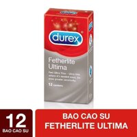 Durex Bao Cao Su Durex Fether Ultima 12 Cái/hộp