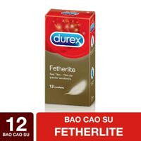 Durex Bao Cao Su Durex Fetherlite 12 Cái/hộp