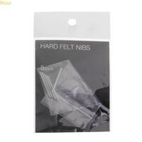 Dusur Hard Felt Nibs Thay thế cho Tab Graphic Vẽ Pad Pen Stylus 5 Cái