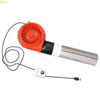 Dusur Quạt Thổi Khí Cầm Tay Chạy Bằng Pin Dùng Nướng Thịt bbq Ngoài Trời