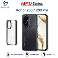 DUX DUCIS AIMO - Ốp Lưng Honor 200 / Honor 200 Pro - Ốp Lưng Cứng Chống Sốc Trong Suốt Mờ | Ốp Điện Thoại Mỏng Bền Chống Ố Vàng, Chống Vân Tay