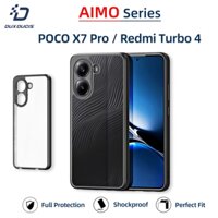DUX DUCIS AIMO - Ốp Lưng Xiaomi POCO X7 Pro / Redmi Turbo 4 - Ốp Lưng Cứng Chống Sốc Trong Suốt Mờ | Ốp Điện Thoại Mỏng Bền Chống Ố Vàng, Chống Vân Tay