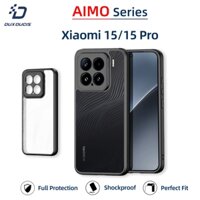 DUX DUCIS AIMO - Ốp Lưng Xiaomi 15 / Xiaomi 15 Pro - Ốp Lưng Cứng Chống Sốc Trong Suốt Mờ | Ốp Điện Thoại Mỏng Bền Chống Ố Vàng, Chống Vân Tay