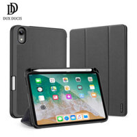 Dux Ducis Cho iPad Mini 6 7 A17 Pro 2024 Ốp Lưng Trifold Da Lật Thông Minh Bao Da Máy Tính Bảng Có Giá Đỡ Bút Chì