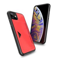 DUX DUCIS Cho Iphone XIR (iPhone 11 R 2019) Đồng Màu Bảo Vệ Mặt Sau Ốp Lưng với Khe Cắm Thẻ