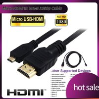 Dux Ornaments Ducis Micro USB Để HDMI 1080 P Truyền Hình Cáp Bộ Chuyển Đổi AV 6FT 1.8 M Điện Thoại Di Động Máy Tính Bảng HDTV
