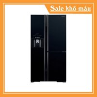 [DUY NHẤT 10 XUẤT MUA] Tủ lạnh Hitachi side by side 3 cửa,say đá, màu đen R-FM800GPGV2(GBK)