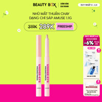 [Duy nhất 4.4] Chì Kẻ Sáp Viền Mắt Thuần Chay Amuse Under-Eye Volume Pencil 1.1g