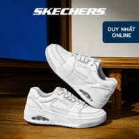 [DUY NHẤT ONLINE]Giày Thể Thao Nam Skechers SKECHERS Street Uno Court Low-Post - 183140-WHT Air-Cooled Memory Foam