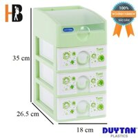 DUY TÂN Tủ Nhựa Tomi No.183/4 ngăn (18 x 26.5 x 35 cm) Giao Màu Ngẫu Nhiên