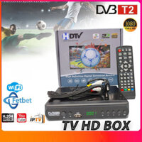 DVB T2 TV BOX HD kỹ thuật số TV Set Top Box thông qua Wi-Fi kết nối HDMI cáp